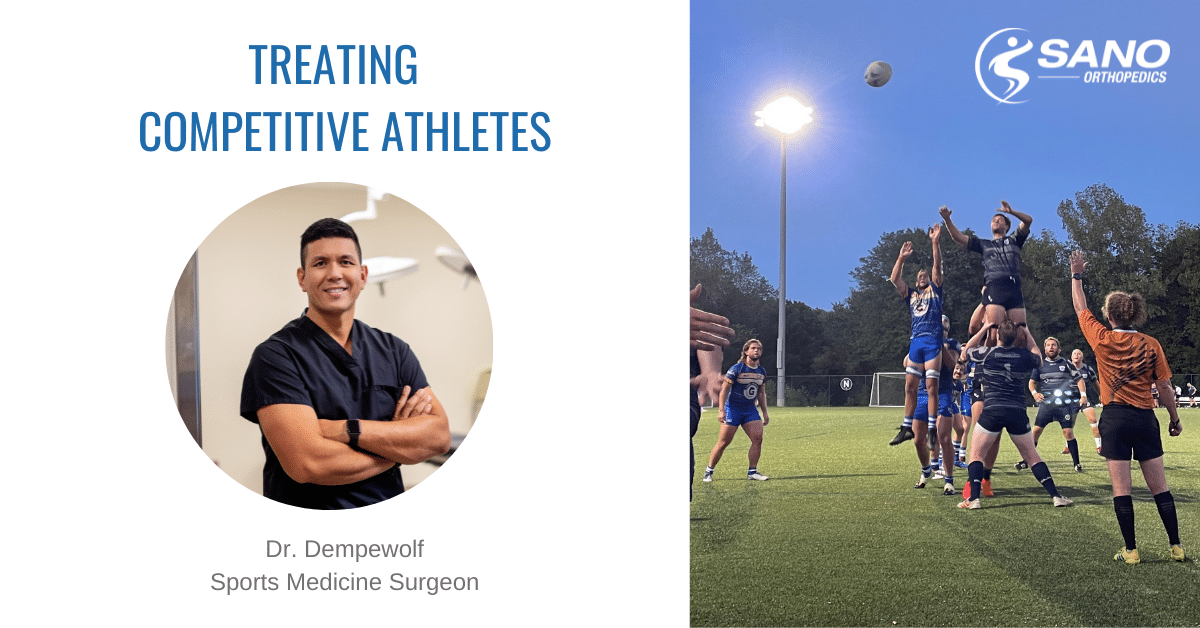 dr michael dempwolf talks about treating athletes