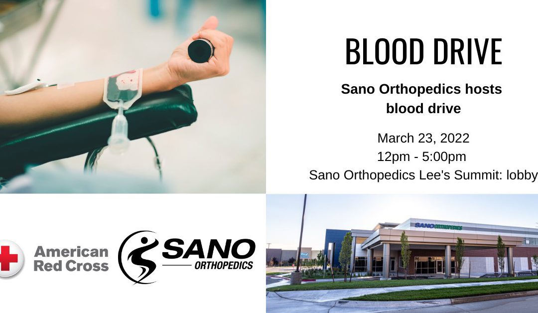 SANO HOSTS BLOOD DRIVE