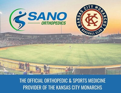 official orthopedic provider of KC monarchs baseball
