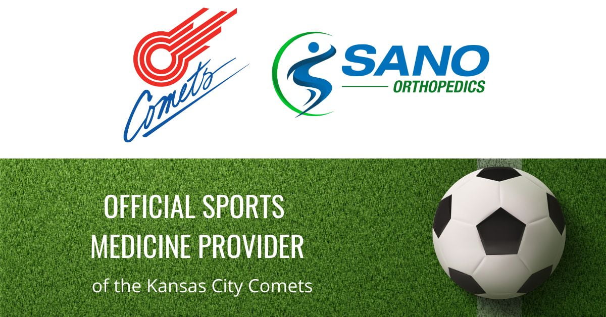 sano orthopedics is the sports medicine provider of kc comets soccer